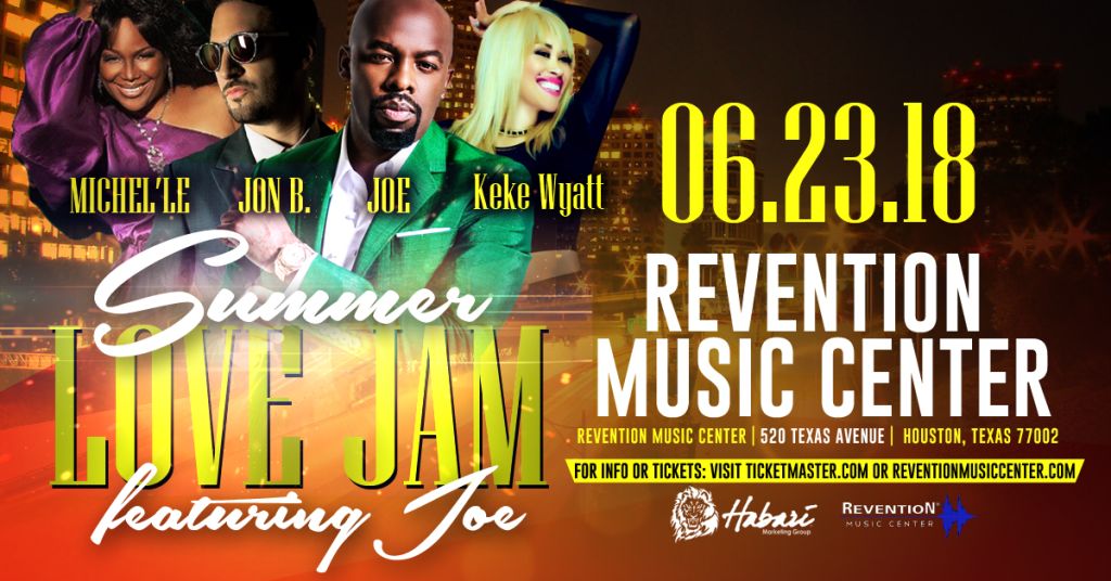 Summer Love Jame Concert in Houston, Texas